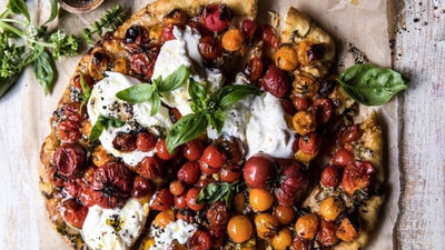 Burrata Tomato Pizza