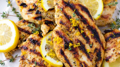 Grilled Lemon and Herb Chicken Breast