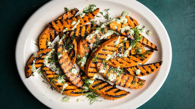 Grilled Sweet Potato Spears
