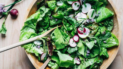 Radish and Crunchy Greens Salad