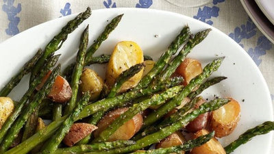 Roasted Asparagus & Fingerlings