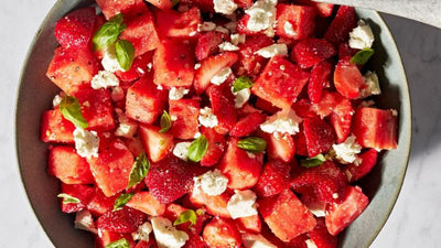 Watermelon and Strawberry Salad