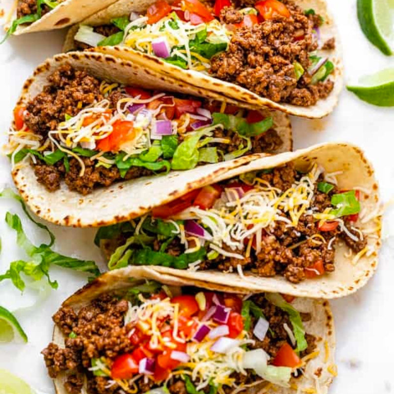 Ground Beef Tacos Meal