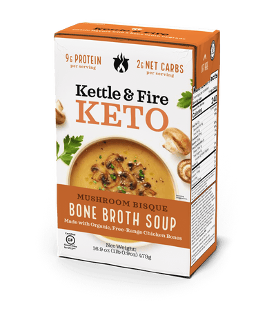 Mushroom Bisque Keto Soup 16.9oz